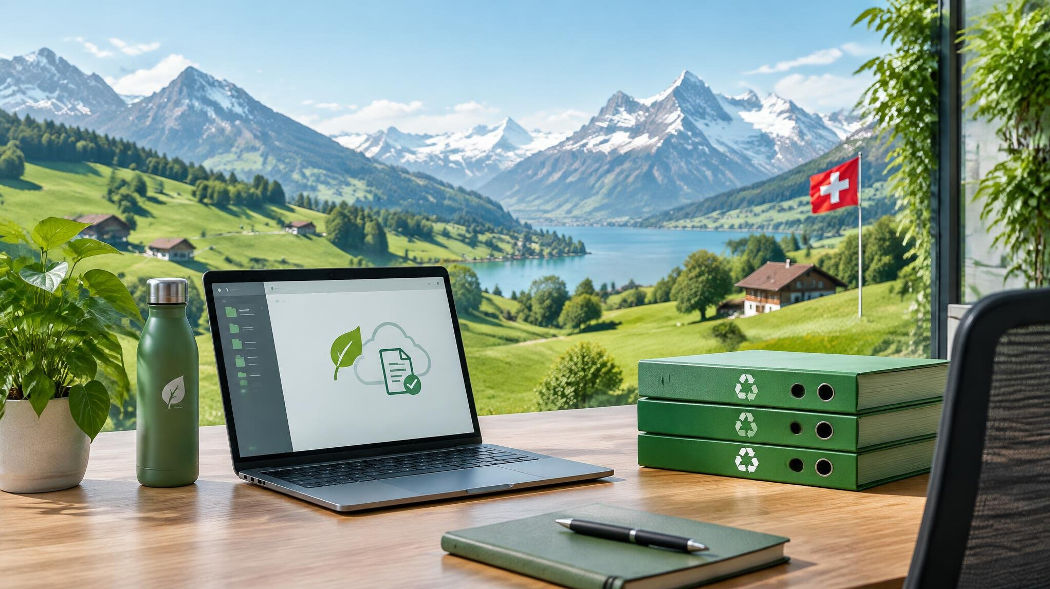 swiss green hills