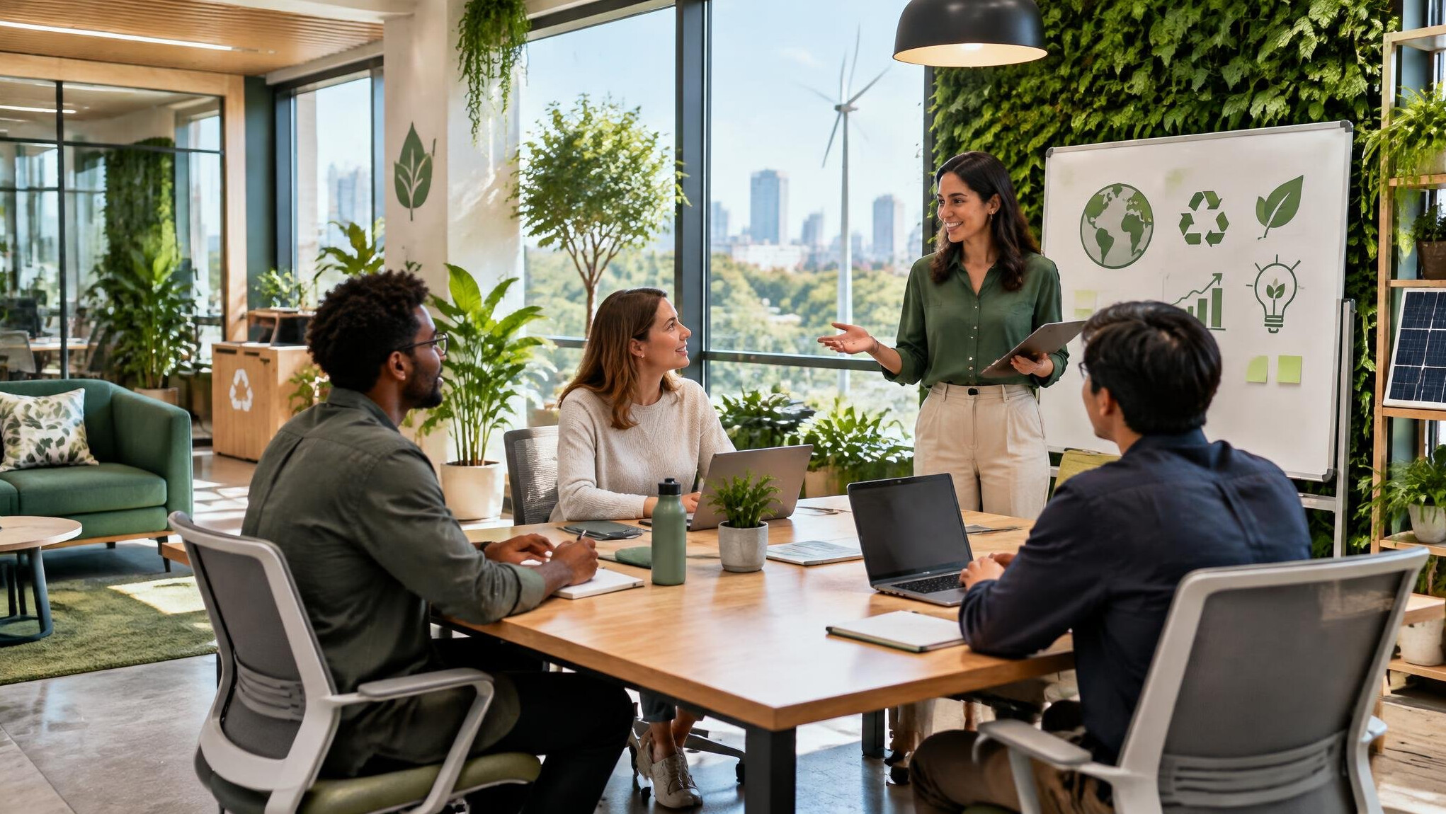 eco office meeting