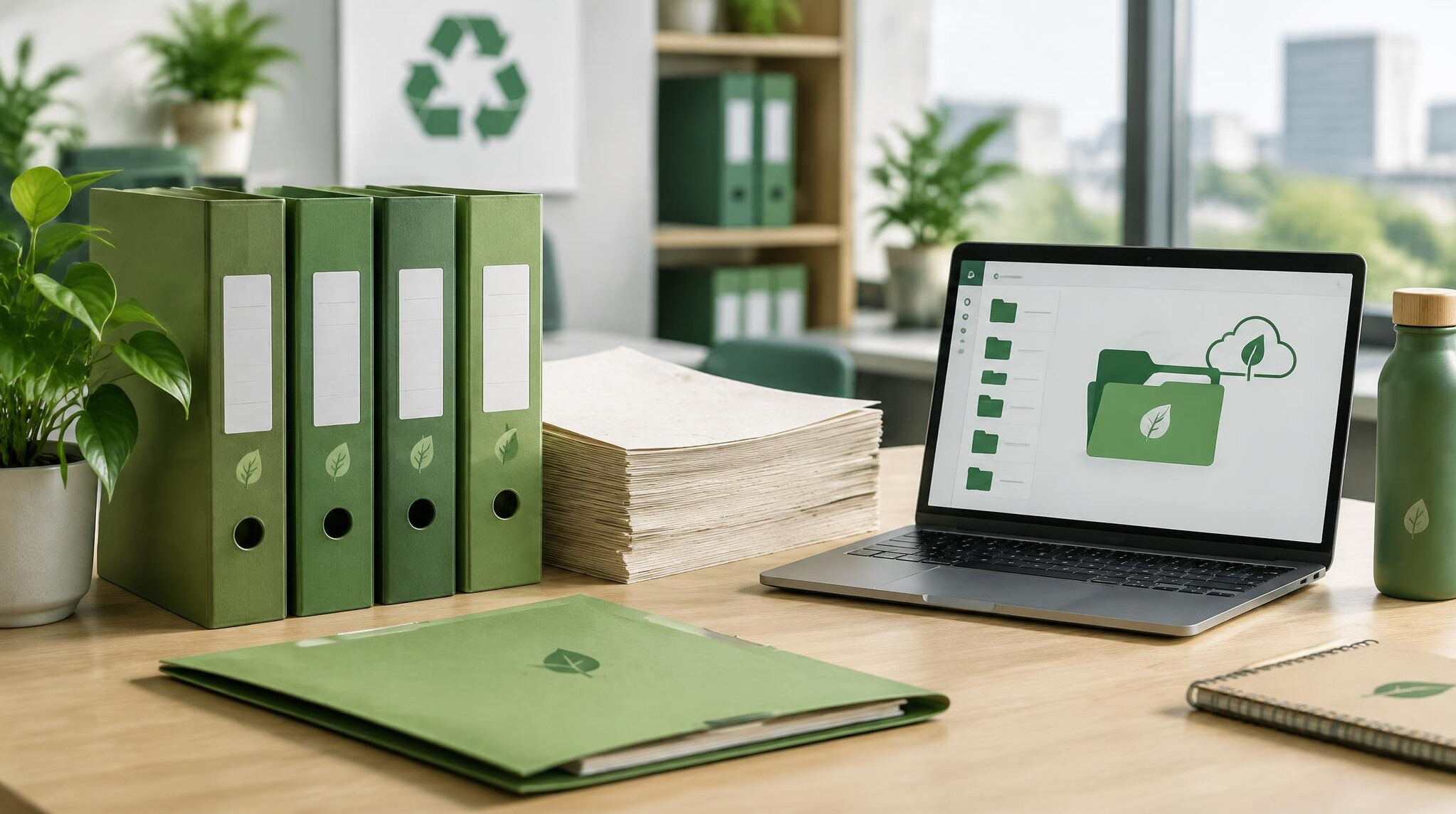 sustainable office documents
