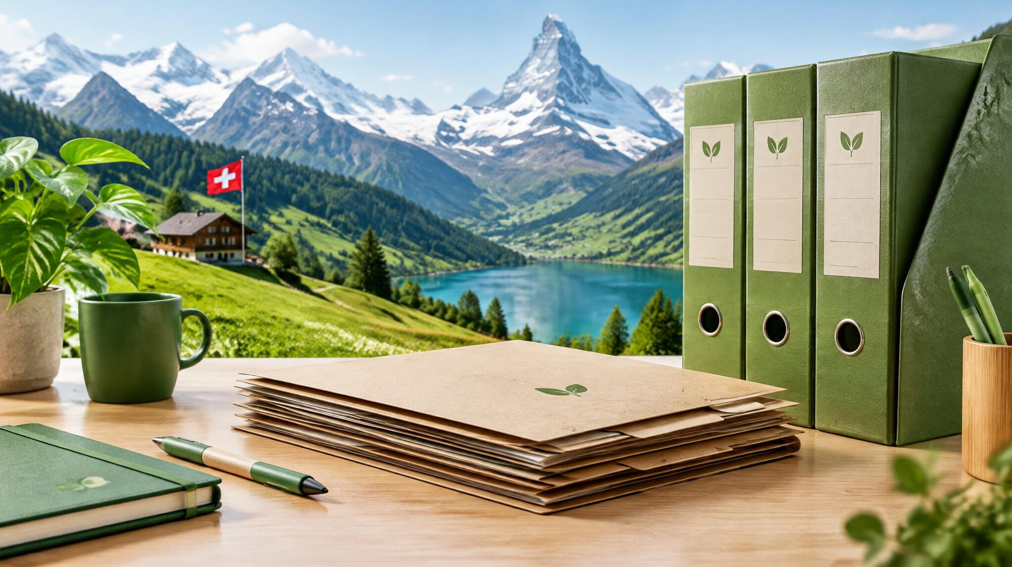 swiss mountains landscape