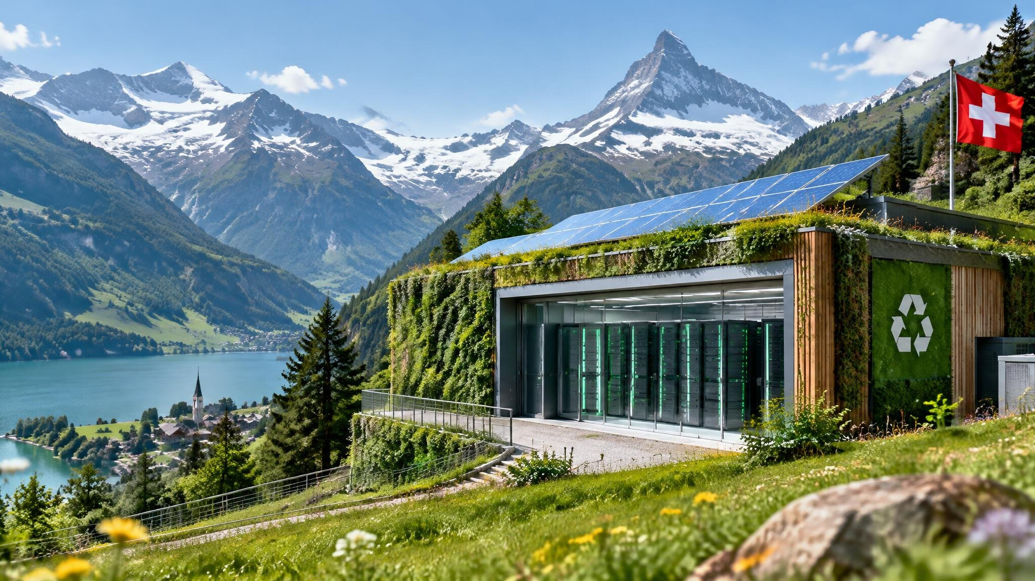 mountain view switzerland